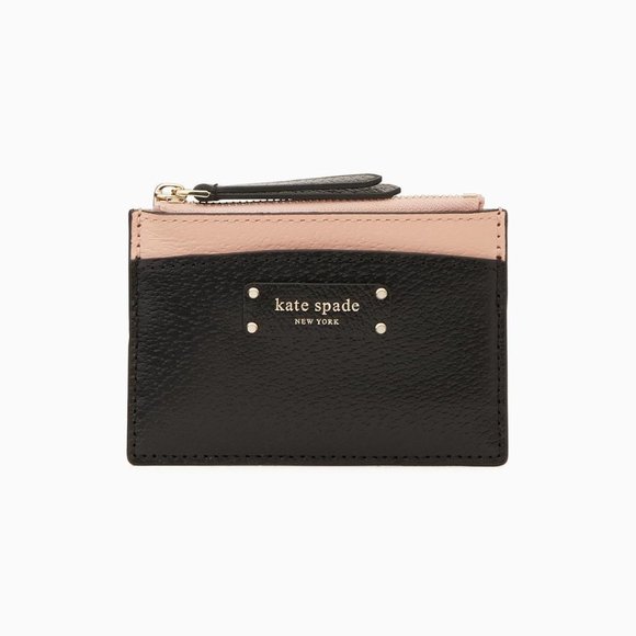 KATE SPADE Jeanne Small Zip Leather Card Holder NWT - Picture 1 of 10